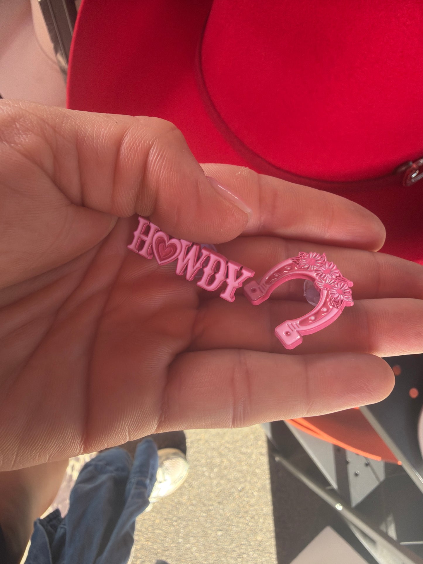 Pink small Hat pin