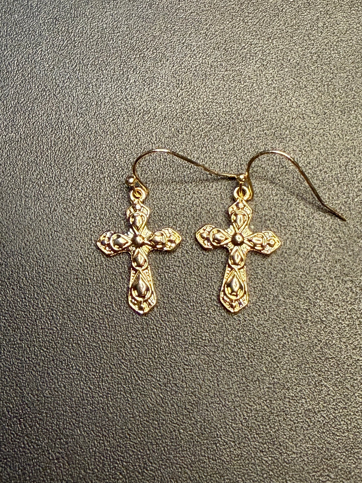 Faith & Grace Cross Earrings