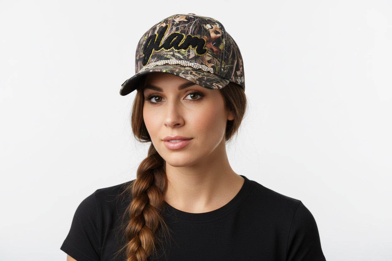 Glam Camo Trucker Hat