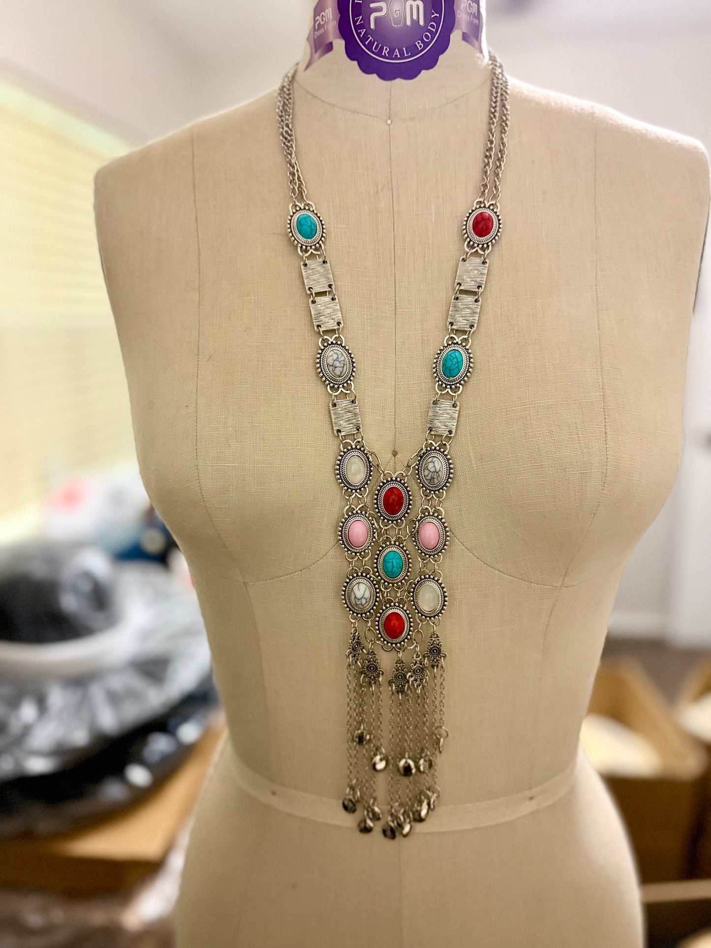 Painted Desert Cascade Necklace