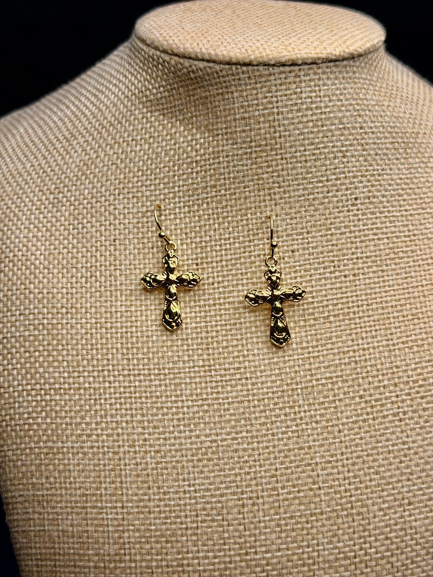 Faith & Grace Cross Earrings