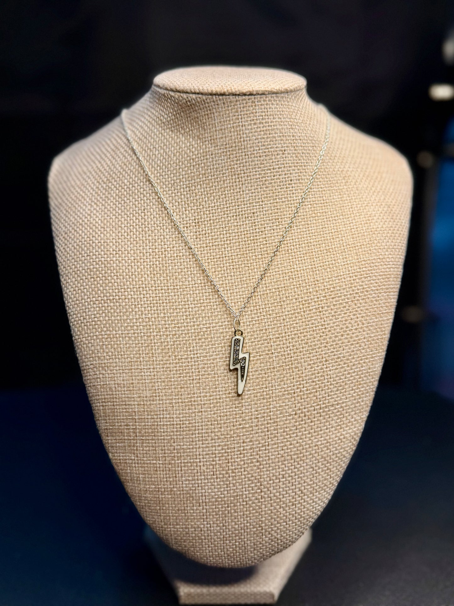 Electric Cowgirl Lightning Bolt Necklace
