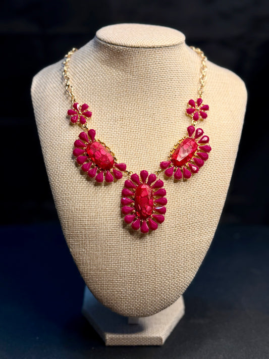 Cowgirl Bloom Statement Necklace