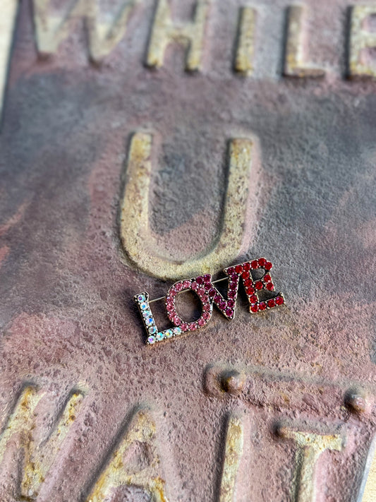 Love Hat Pin