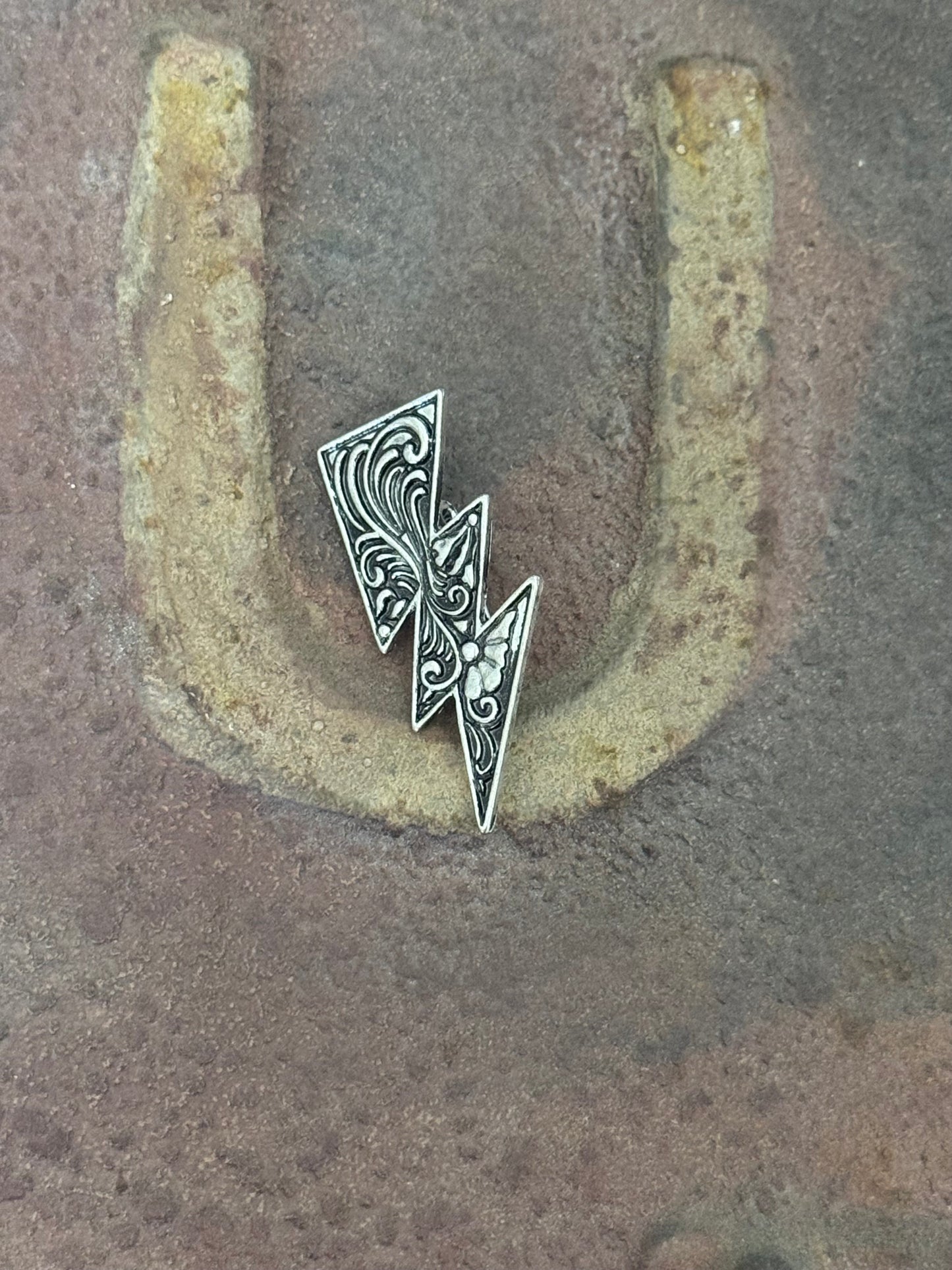 Lightning Hat Pin