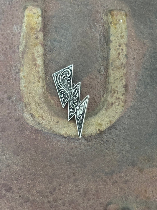 Lightning Hat Pin