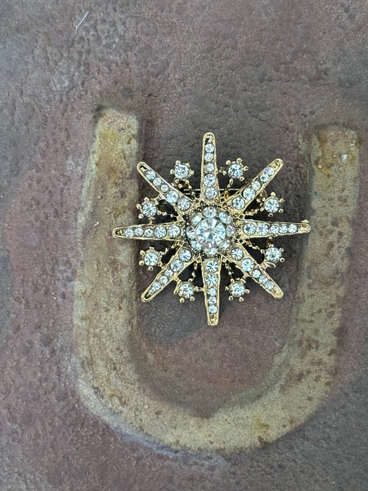 Star Cluster Hat Pin
