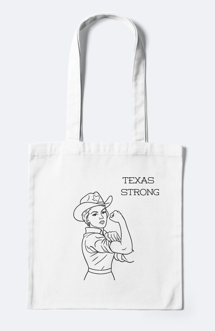 Cowgirl Rosie Shopping Tote