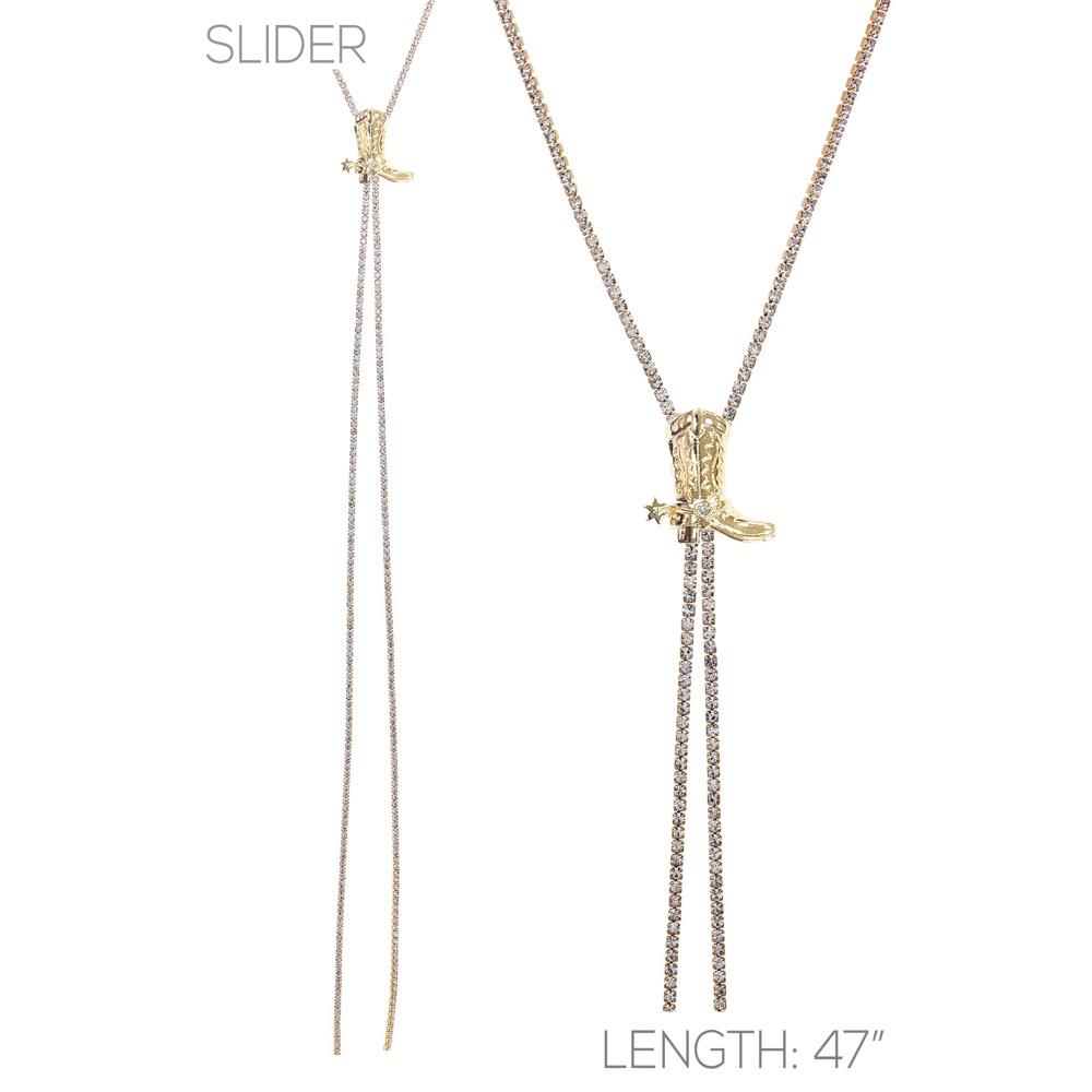 Boot Bling Lariat